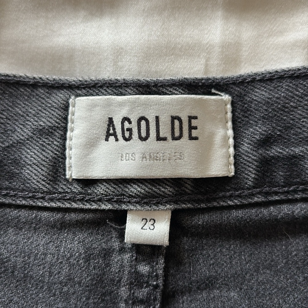 Agolde Criss Cross Shorts - Picture 4 of 5
